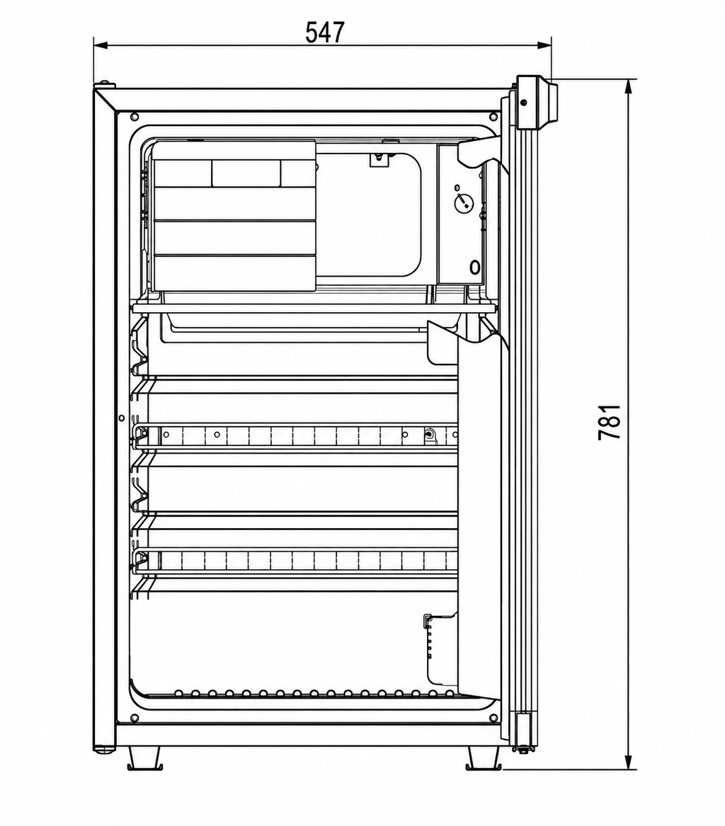 Kompresorová lednice ENGEL CK-100 80 l 12/24 V