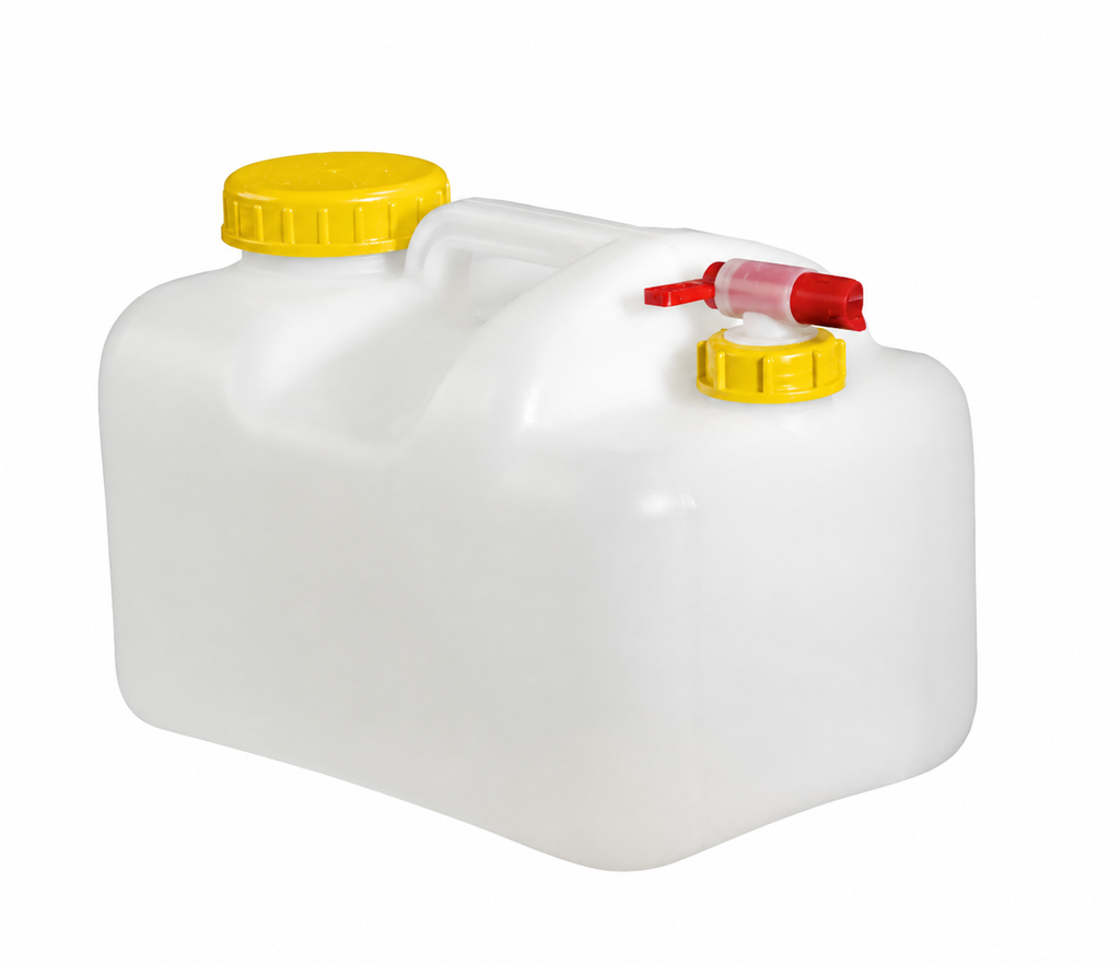 Kanystr na vodu Comet – 15 l, DIN 96 + DIN 51