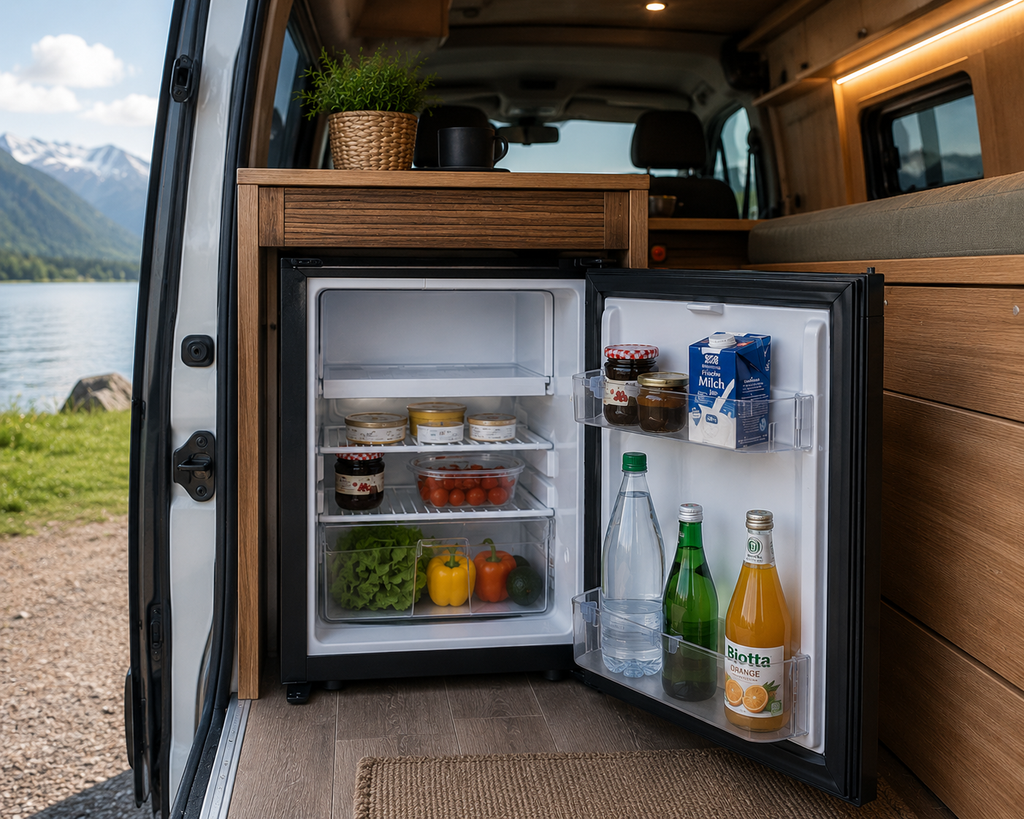 Vestavná kompresorová lednice Carbest CV50L / CVB50 12/24 V