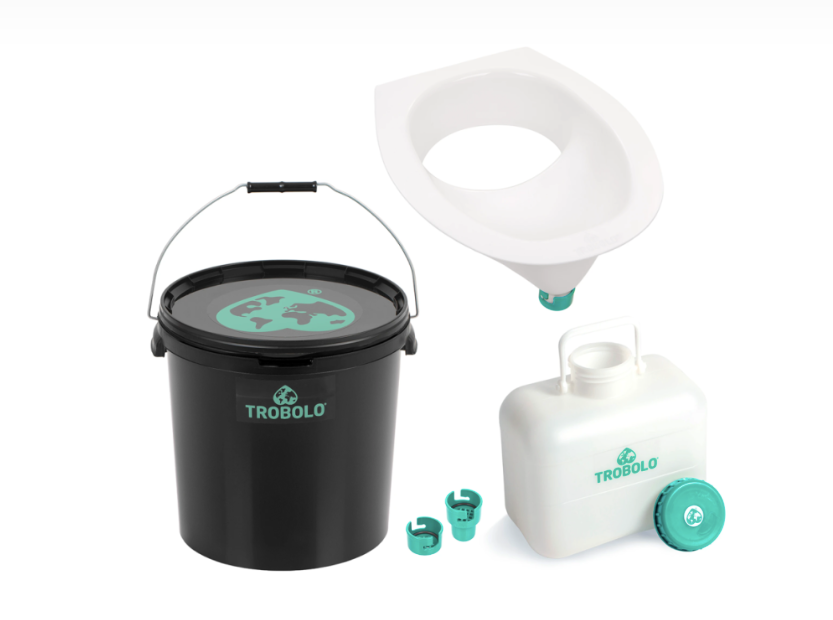 TROBOLO – set pro stavbu separační toalety (bez prkénka)