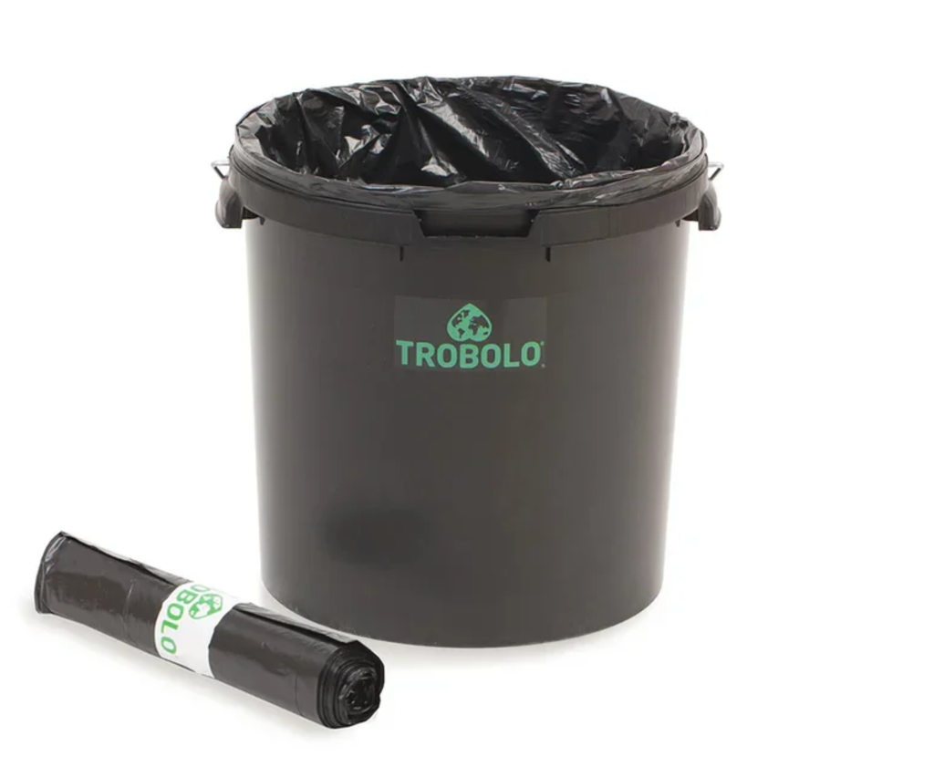 Sáčky do toalet TROBOLO z recyklovaného plastu -11/22l