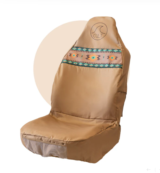 Potah na sedadlo CULT Aztec Brown (SINGLE)