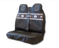 Potah na sedadlo CULT Aztec Black (DOUBLE)