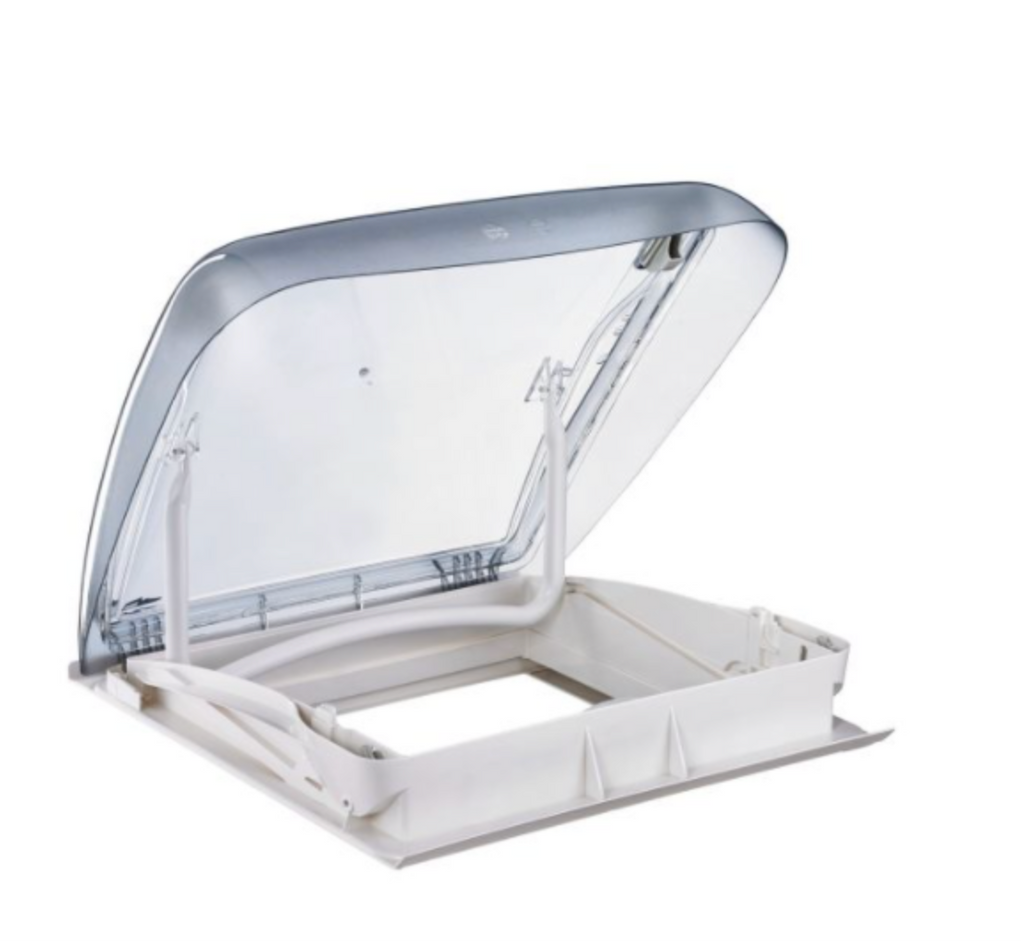 Střešní okno Dometic Mini Heki FL, 400 × 400 mm s nucenou ventilací