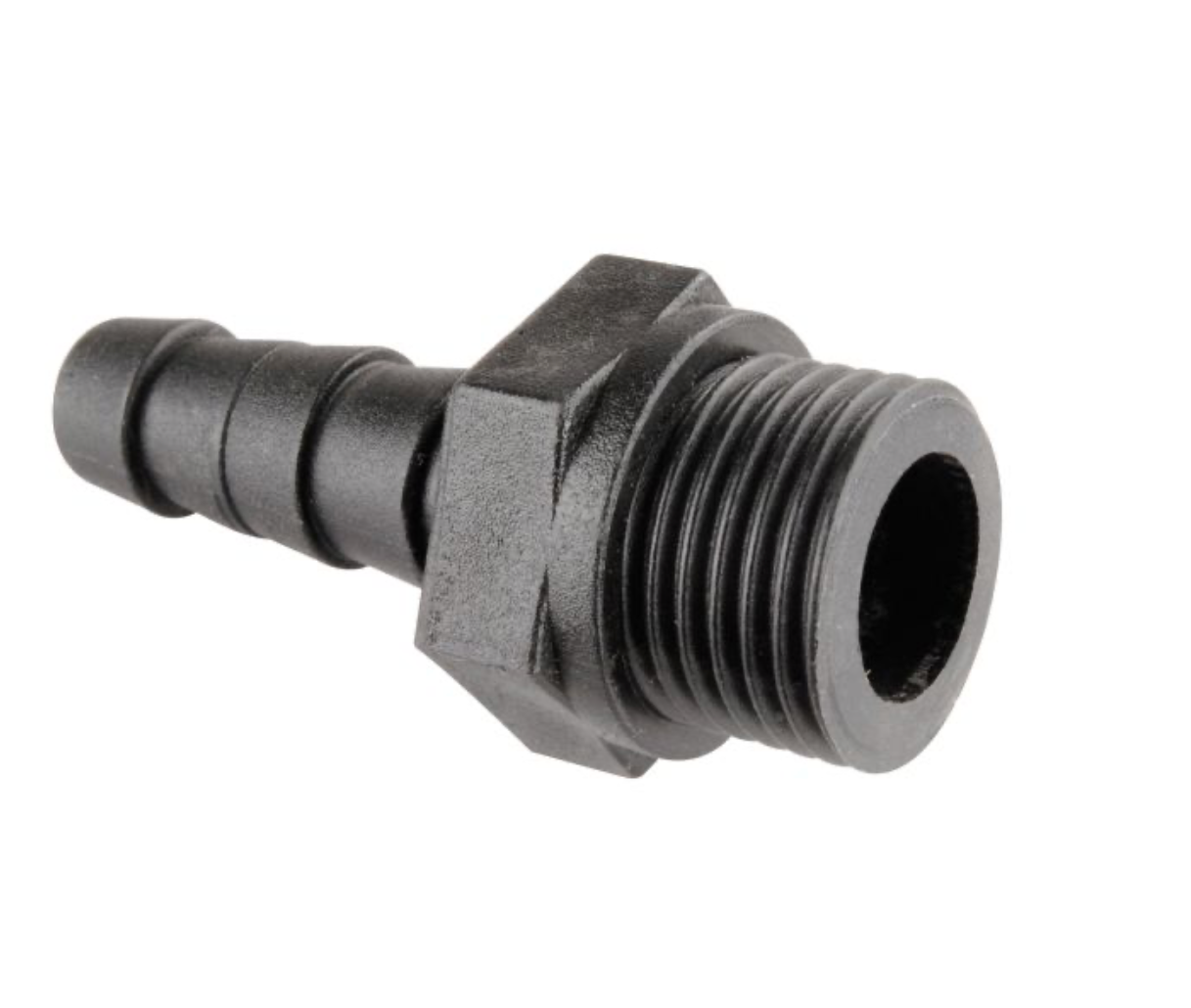 Rovná průchodka nádrže LILIE se závitem 1/2“ pro hadice pr. 10-12 mm
