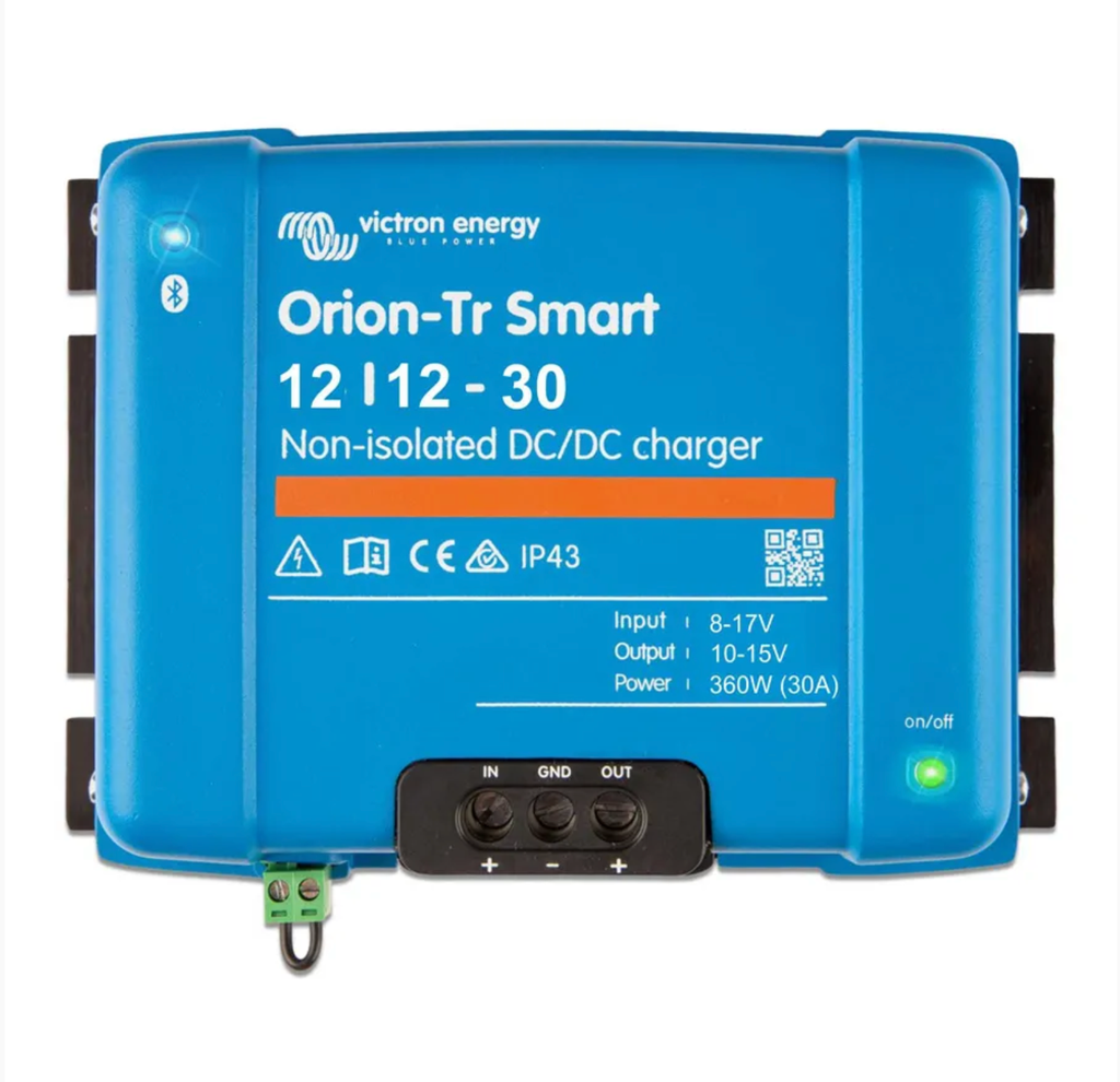 Victron Orion-Tr Smart 12/12-30A – neizolovaná DC-DC nabíječka