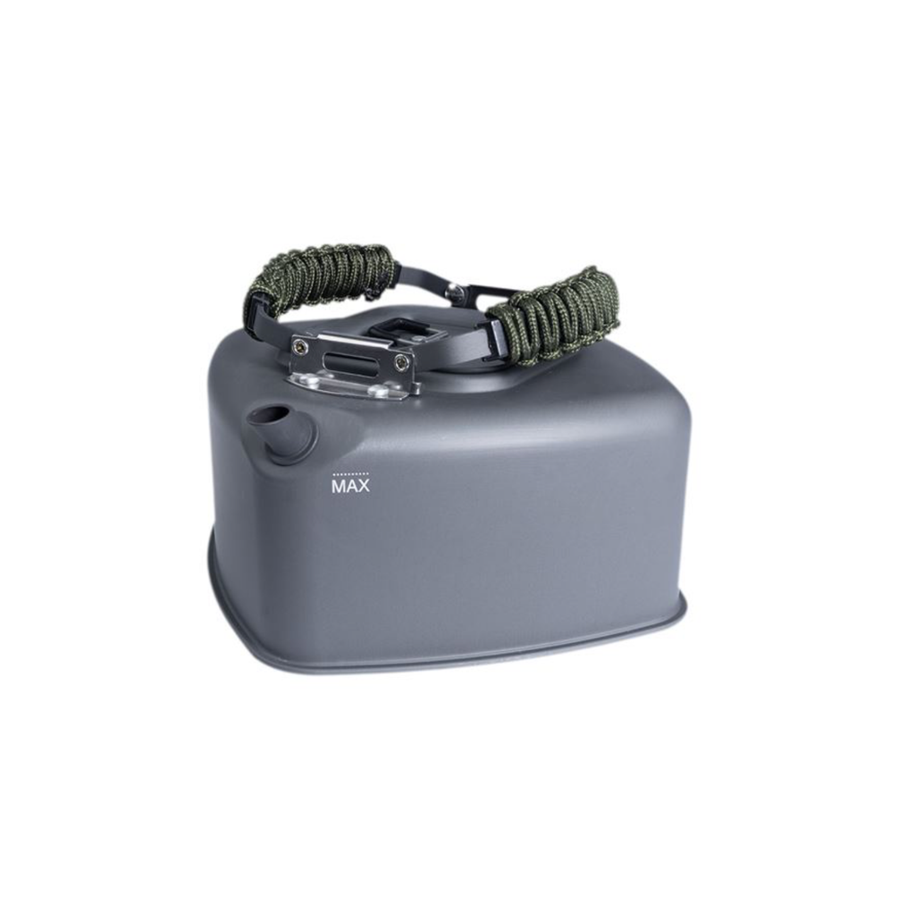 Kempingová konvice 1,1 l – RidgeMonkey Square Kettle Large Paracord Edition