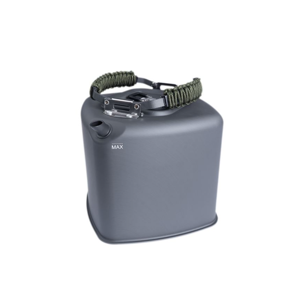 Kempingová konvice 2 l – RidgeMonkey Square Kettle XL Paracord Edition