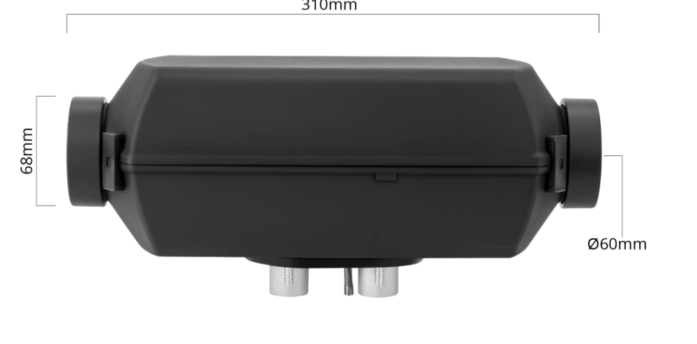 Autoterm Planar 2D 12V bez ovládací prvku / výškový set/