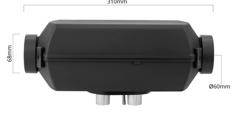 Autoterm Planar 2D 12V bez ovládací prvku + nádrž 7,5l /výškový set/