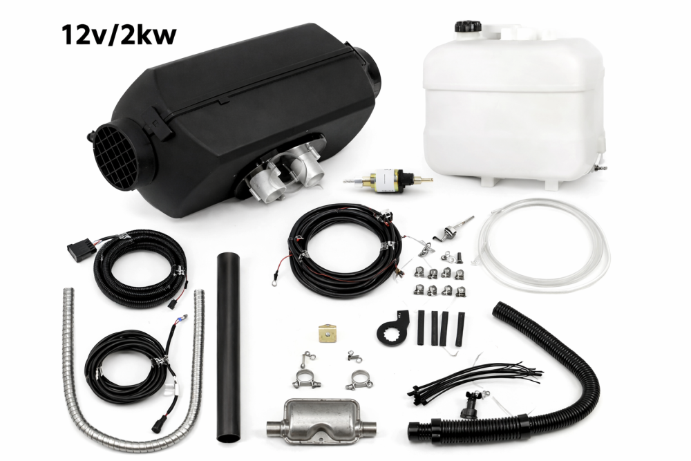 Autoterm Planar 2D 12V bez ovládací prvku + nádrž 7,5l /výškový set/