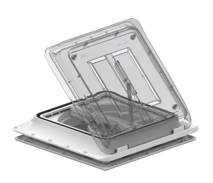 Střešní ventilátor Fiamma Turbo Vent 12 V, transparentní