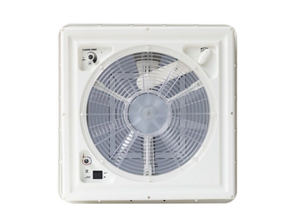 Střešní ventilátor Fiamma Turbo Vent 12 V, bílý
