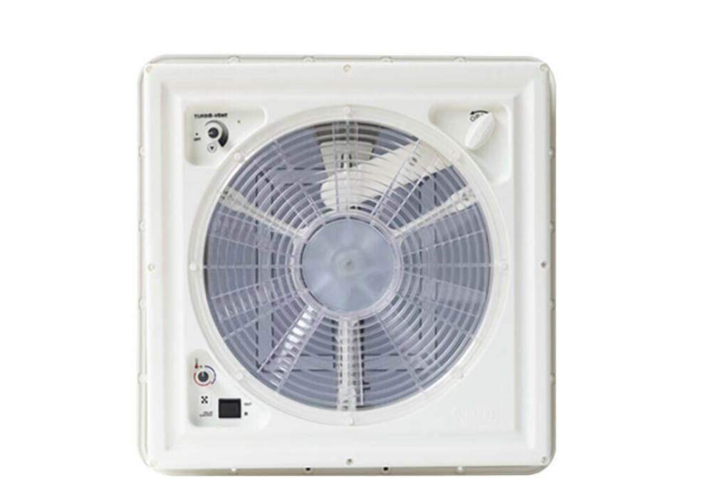 Střešní ventilátor Fiamma Turbo Vent 12 V, transparentní