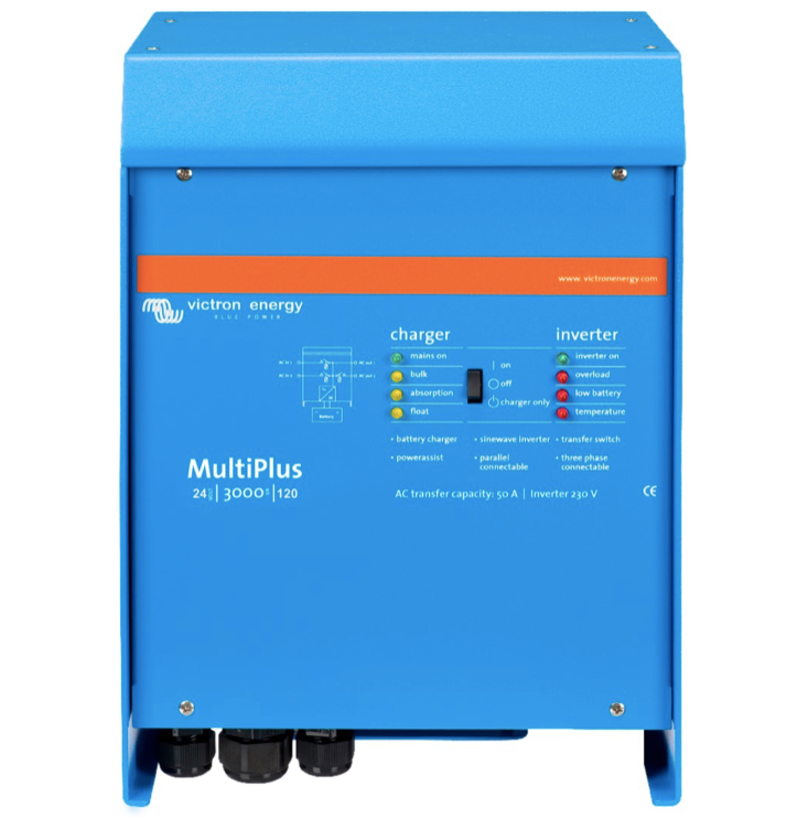 Měnič/nabíječ Victron Energy MultiPlus 24V/5000VA/120A-100A