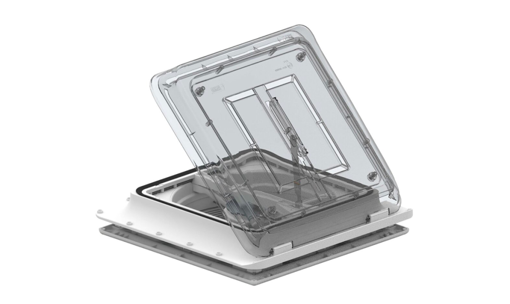 Střešní ventilátor Fiamma Turbo Vent Premium, transparentní